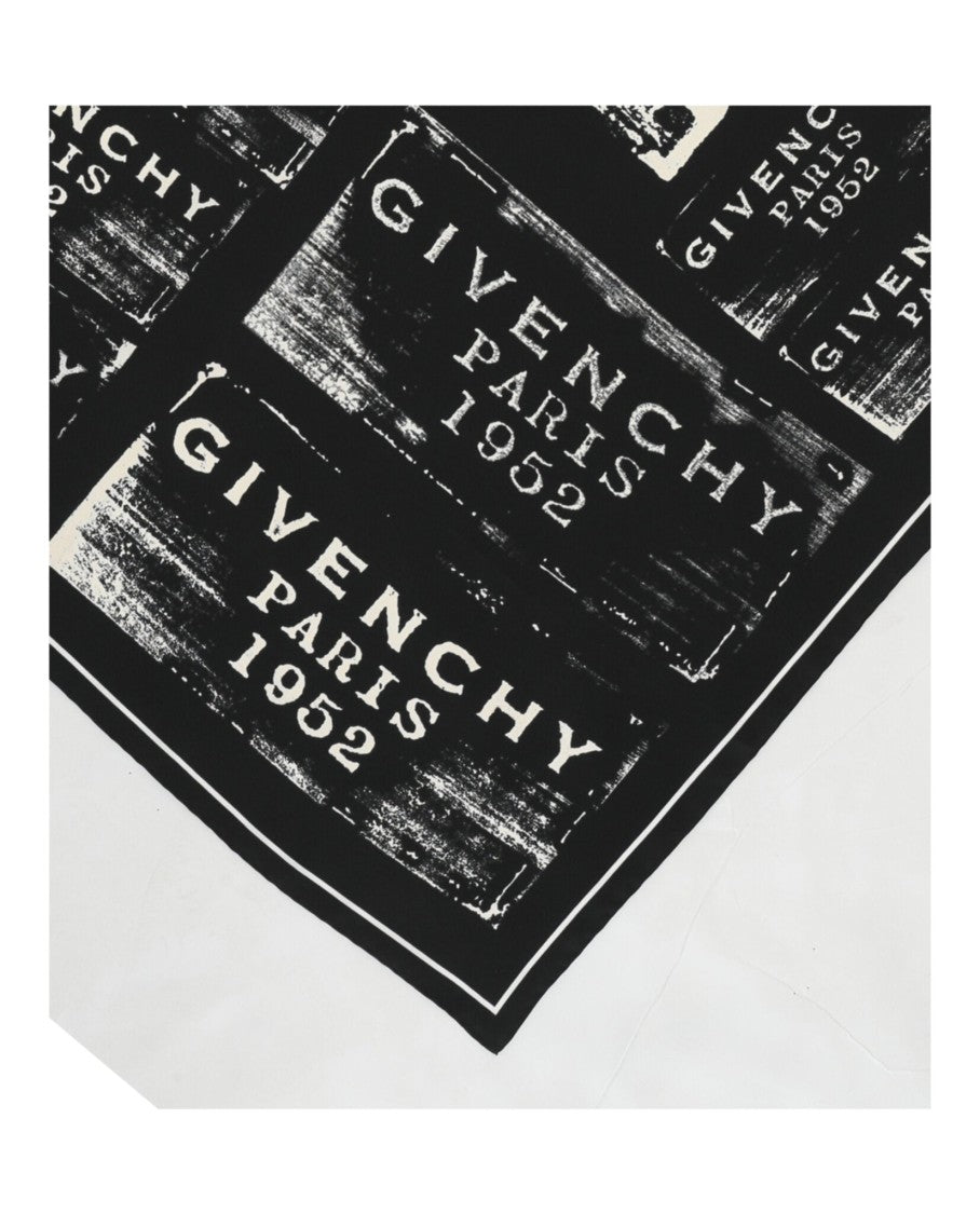 Givenchy Patchwork Stamp Silk Scarf