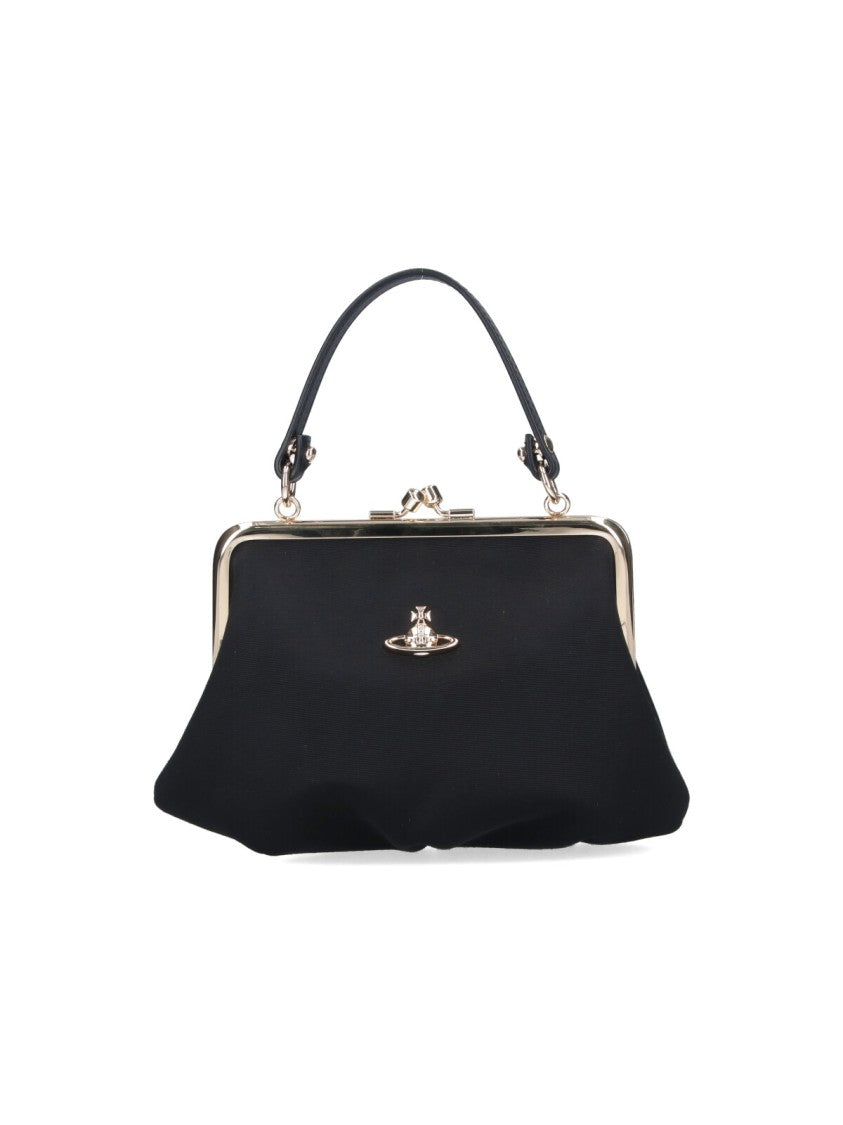 Vivienne Westwood "Granny Frame" Handbag – Black