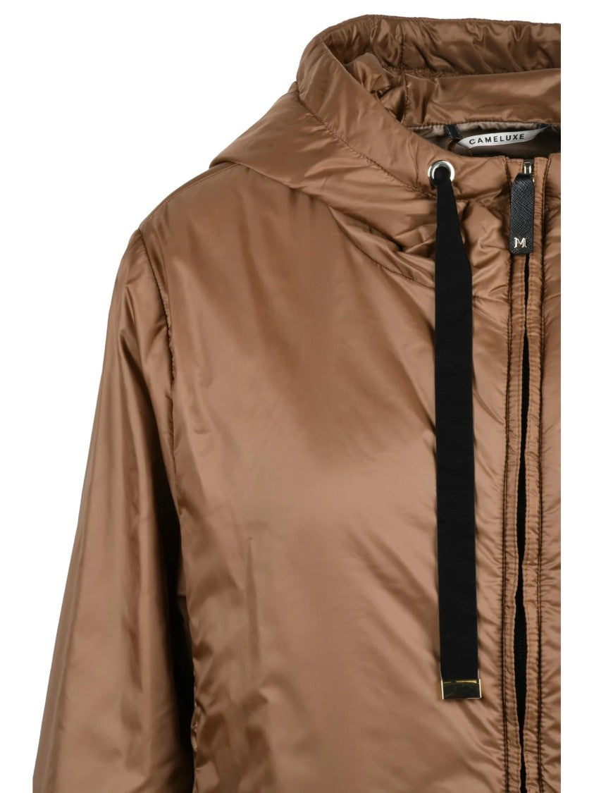 Max Mara Bronze Polyester Greenh Down Jacket