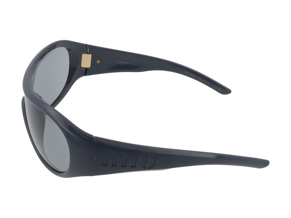 Miu Miu B14su Sole Propionate Shield Sunglasses