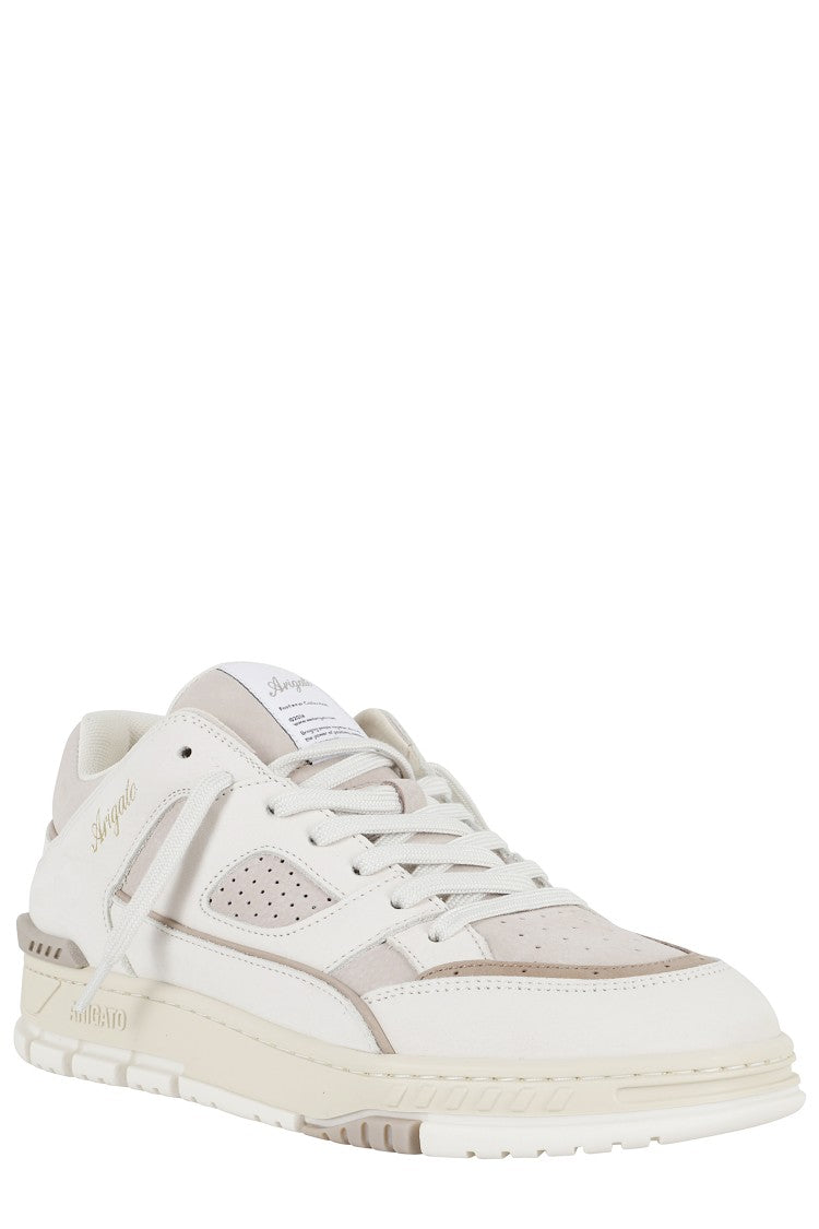 Axel Arigato Taupe/Off-White Area Lo Sneakers