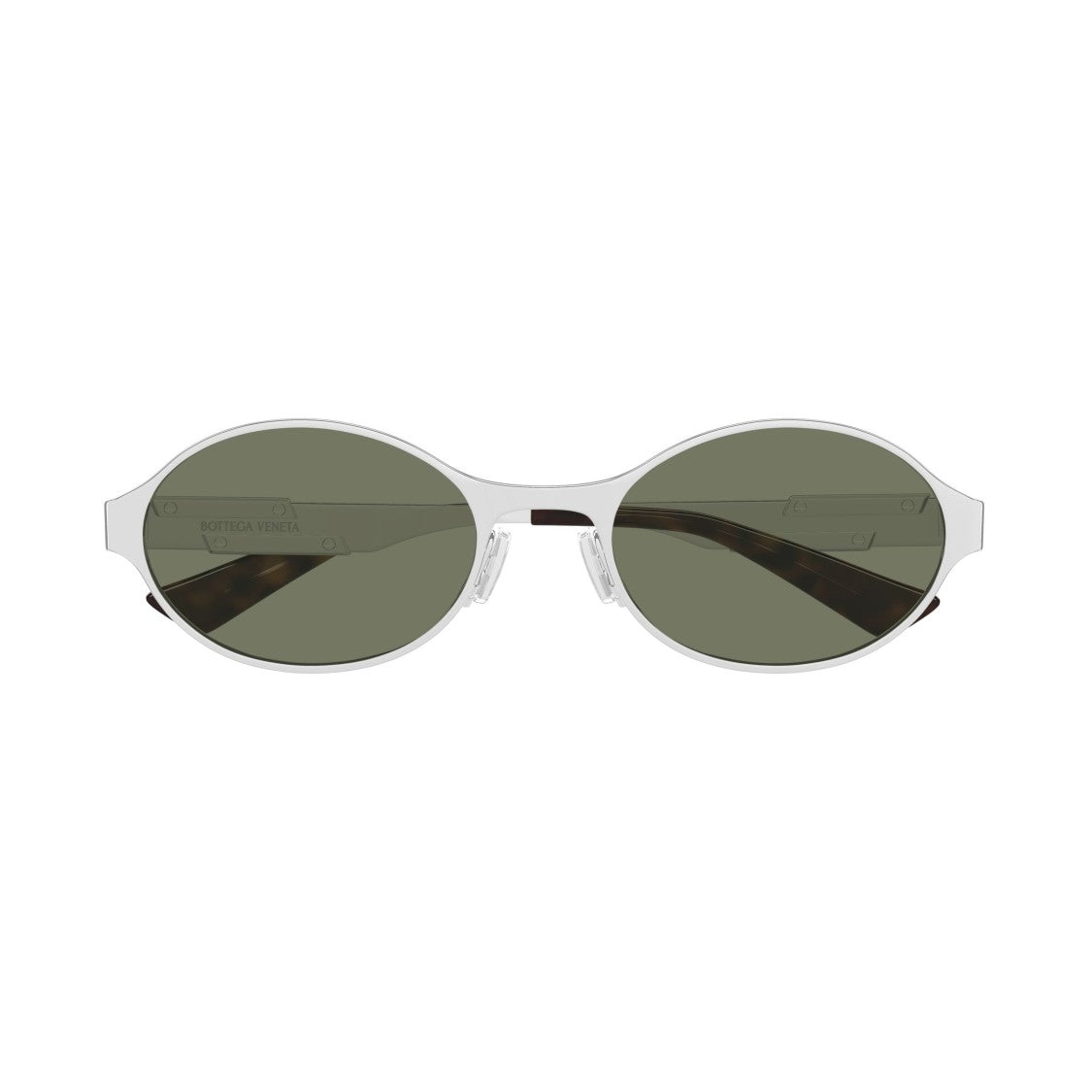 Bottega Veneta Bv1456s Oval Metal Sunglasses