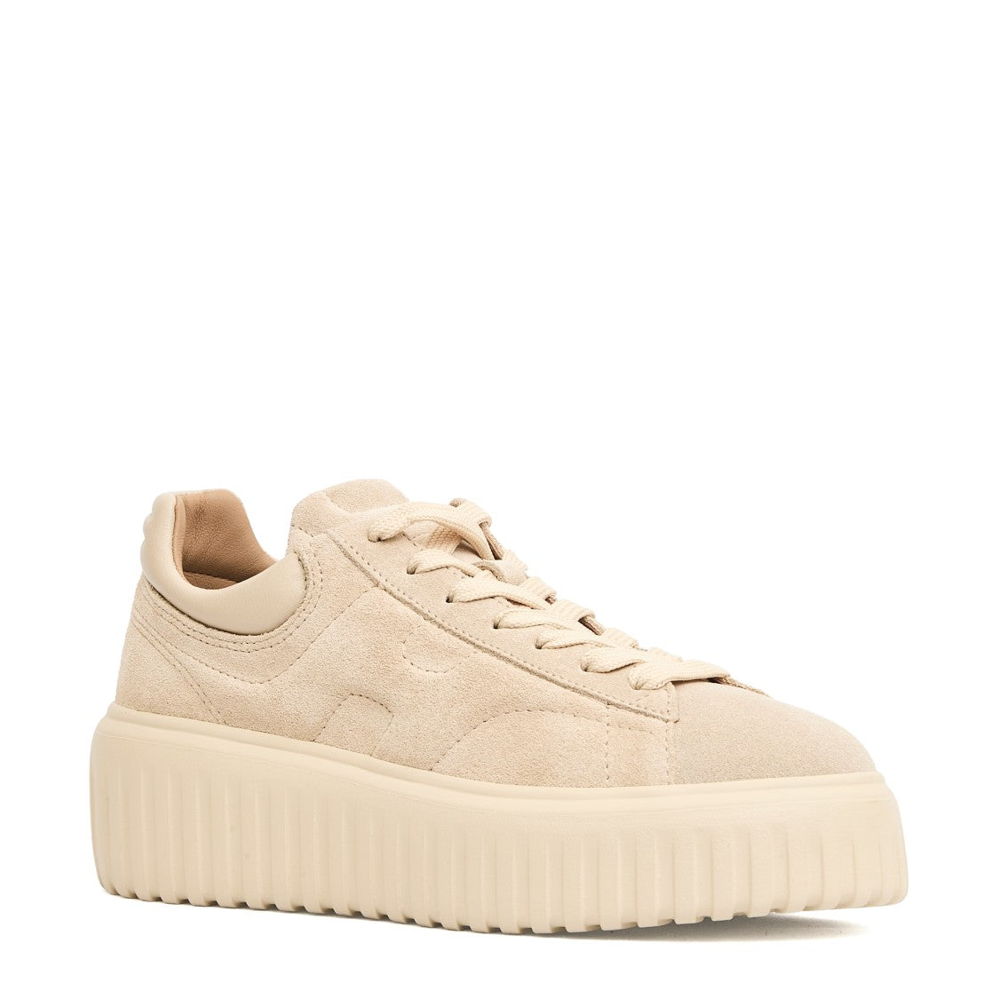Hogan H Stripes Cam Beige Sneakers