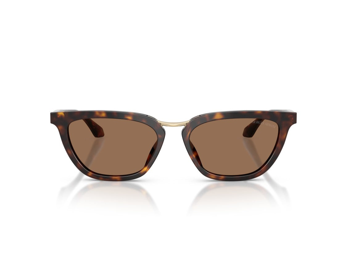 Giorgio Armani Gold 0Ar8253u Tortoiseshell Square Sunglasses