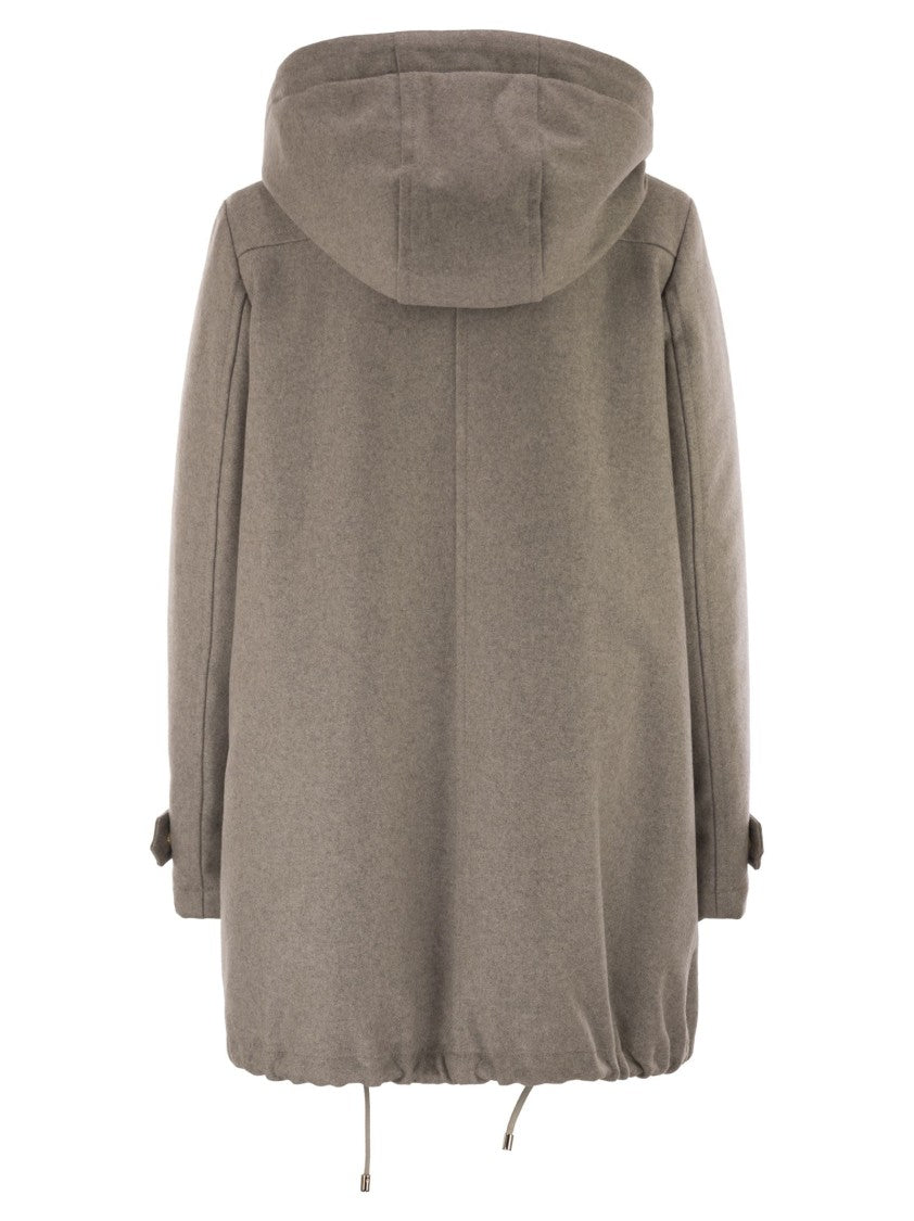 Fay Wool And Cashmere Parka