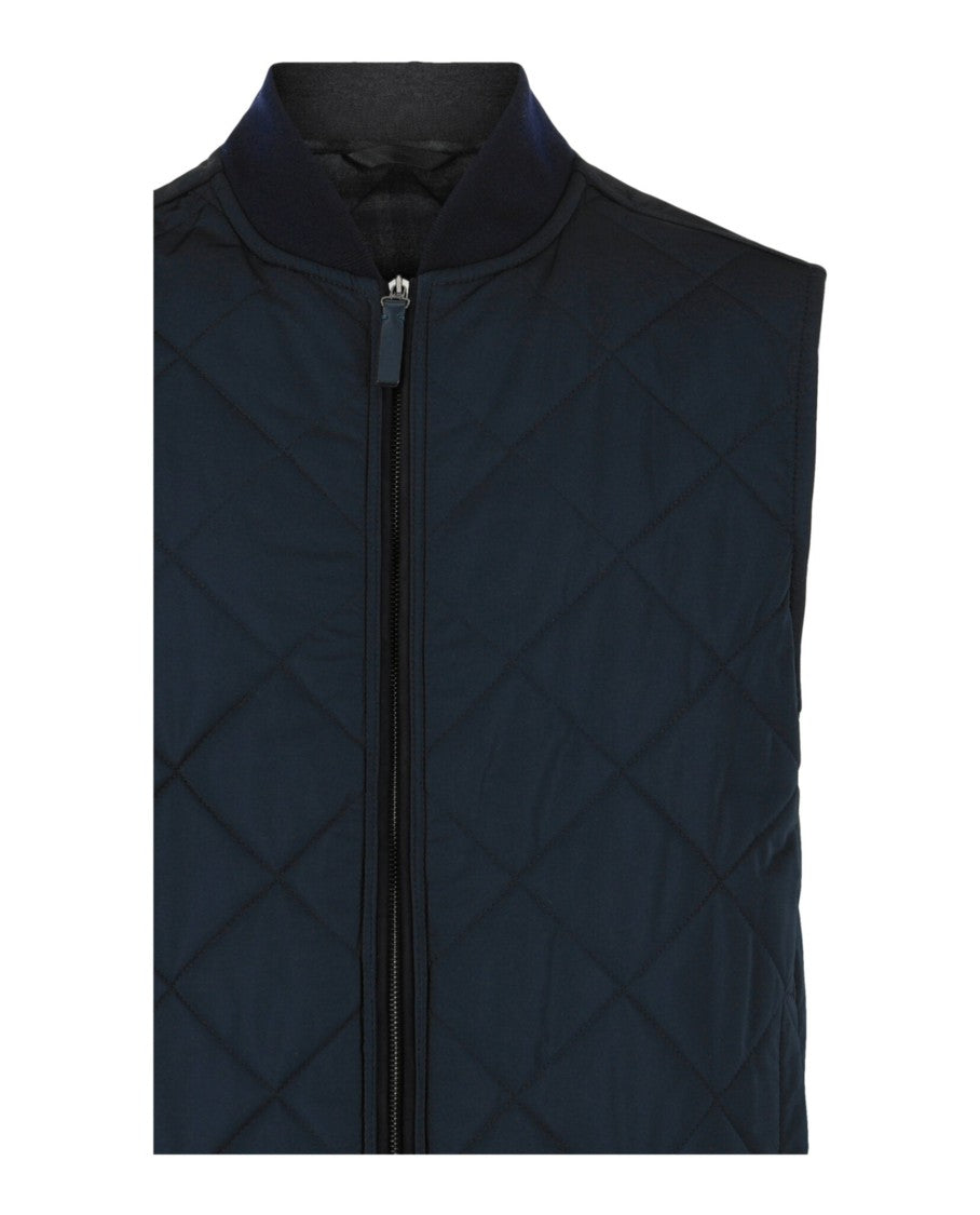 Brioni Silk-Blend Quilted Vest