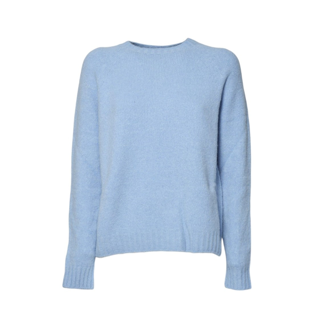 Max Mara Relaxed Fit Lightweight Sweater With Classic Crew Neckline