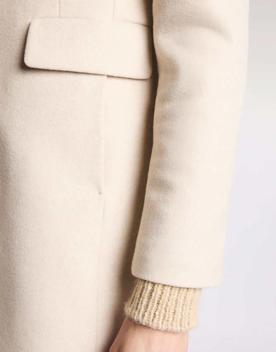 Fay Toggle Coat With Double Front Closure