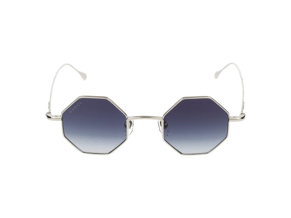 Gucci Sunglasses Gg1814s 003 Silver Silver Blue 41/22/145