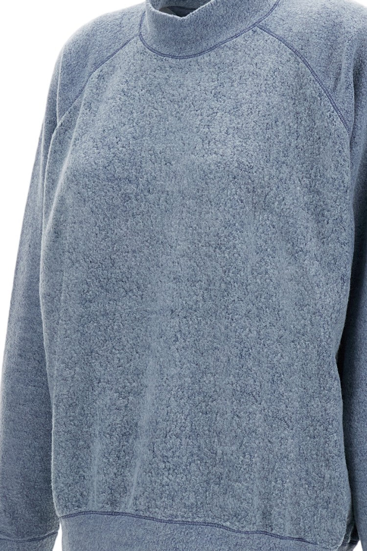Epl Crew Neck Jumper With Raglan Sleeves And Reinforced Seams