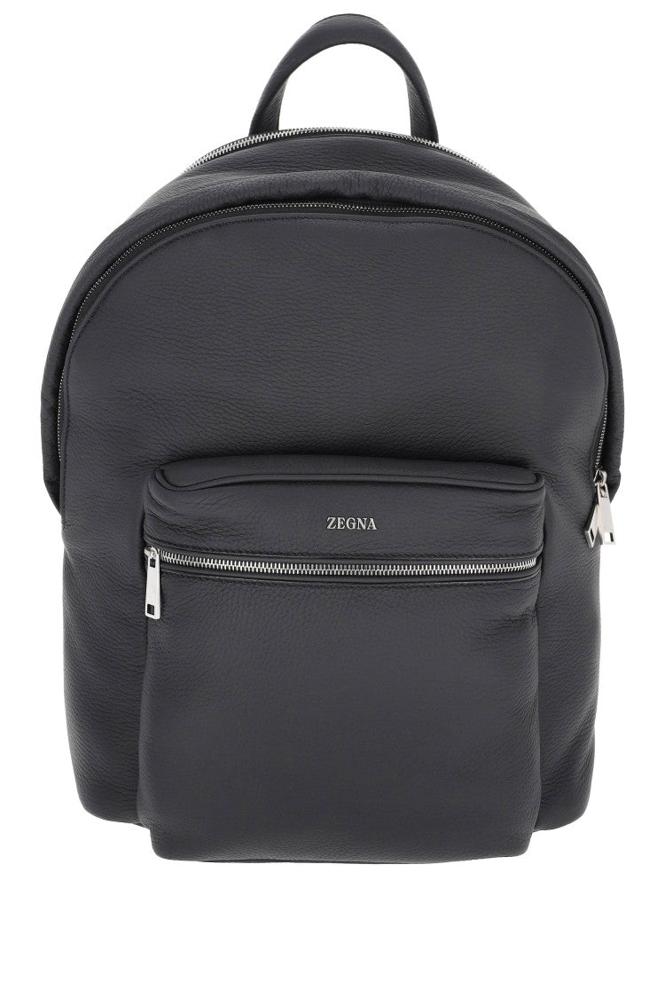 Zegna Deer Leather Backpack