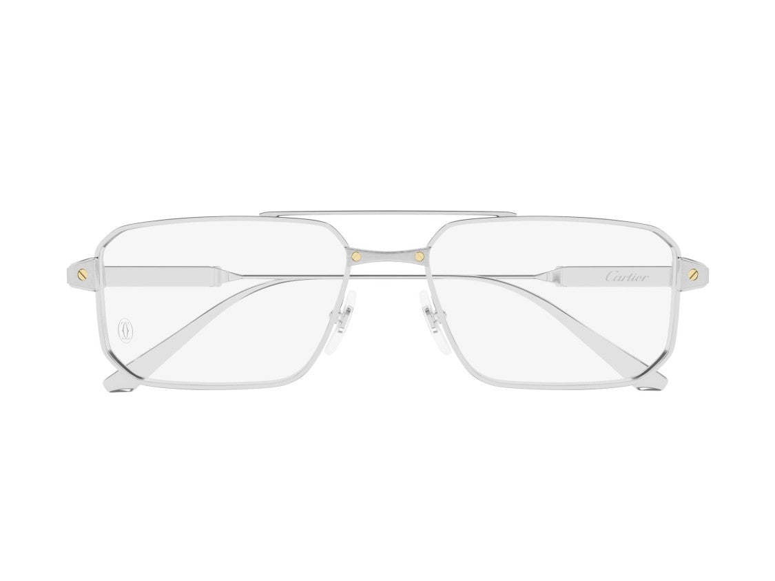 Cartier Ct0654o Geometric Titanium Sunglasses