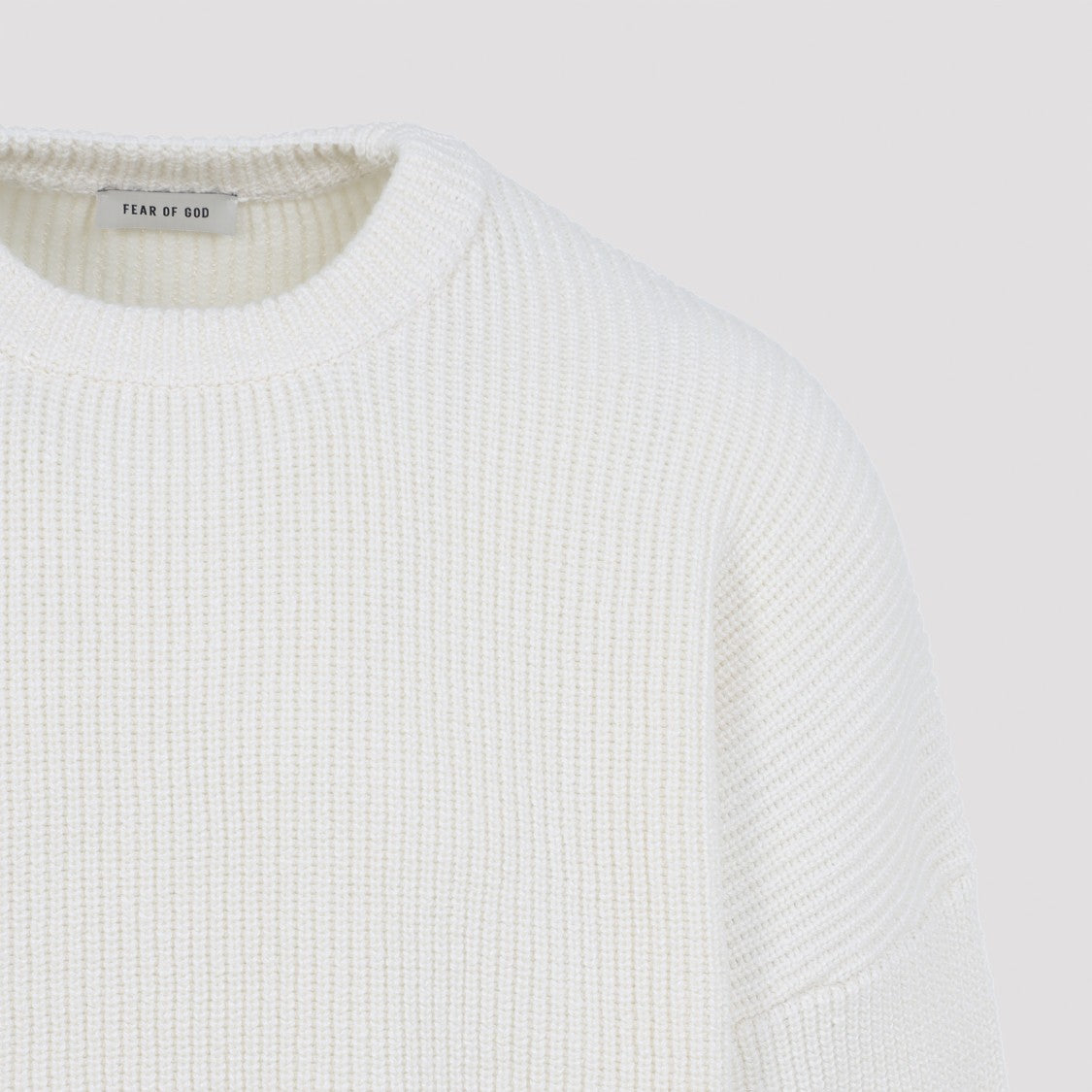 Fear Of God Ribbed Knit Sweater With Relaxed Fit
