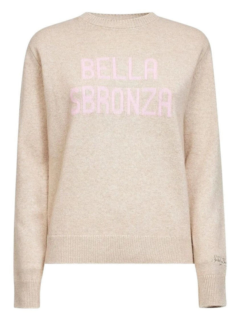 Mc2 Saint Barth Comfortable Knit Sweater With And Subtle Accent