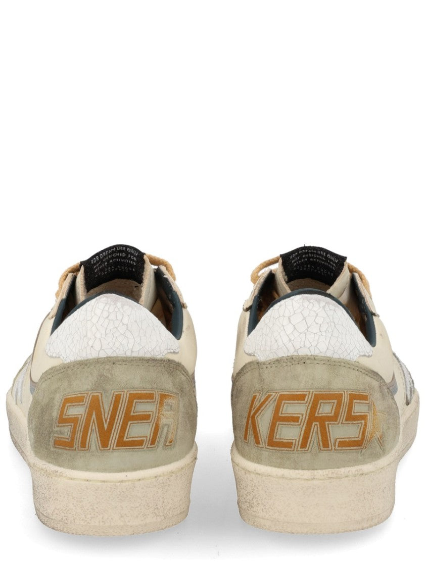 Golden Goose Ball Star Suede Overlays Sneakers