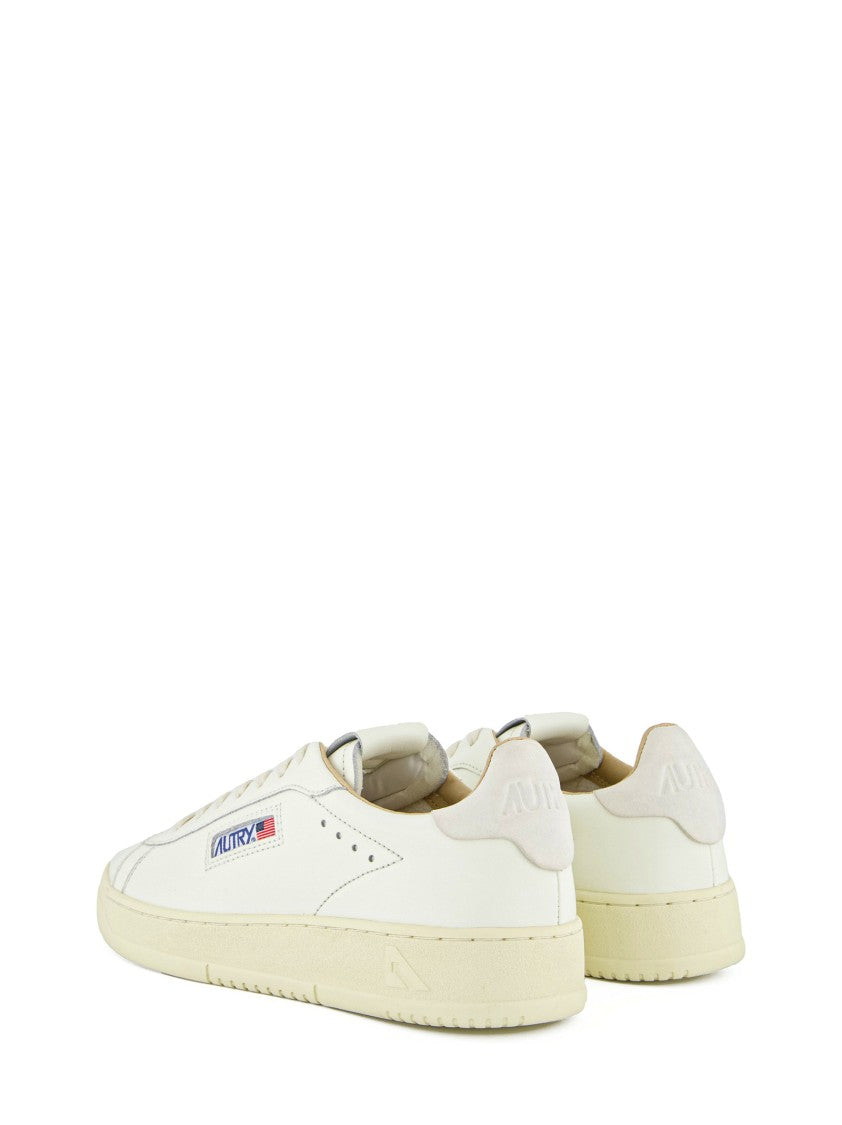 Autry White Leather Sneakers