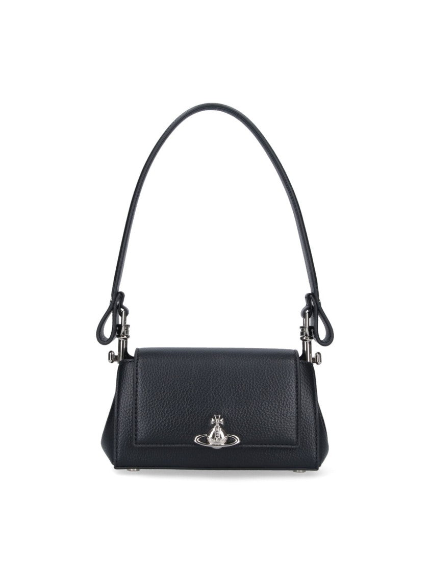 Vivienne Westwood "Hazel" Small Handbag – Black