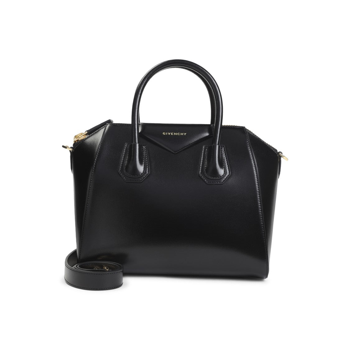 Givenchy Antigona Small Black Calf Leather Handbag