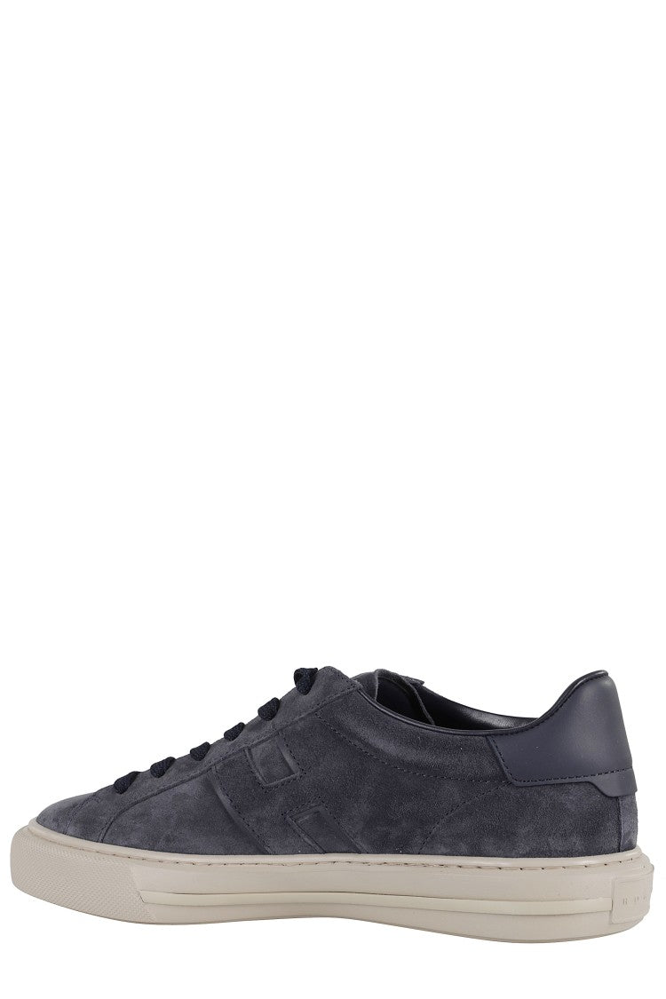 Hogan H691 Lace-Up Sneakers With Embossed Branding