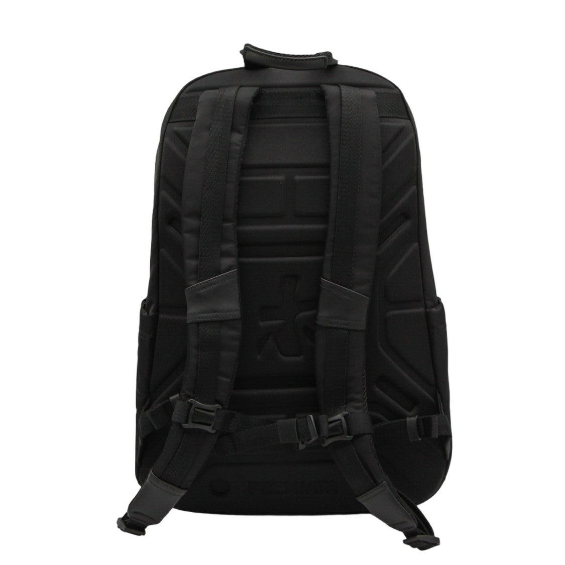 Premiata Matte Black Backpack With Padded Straps