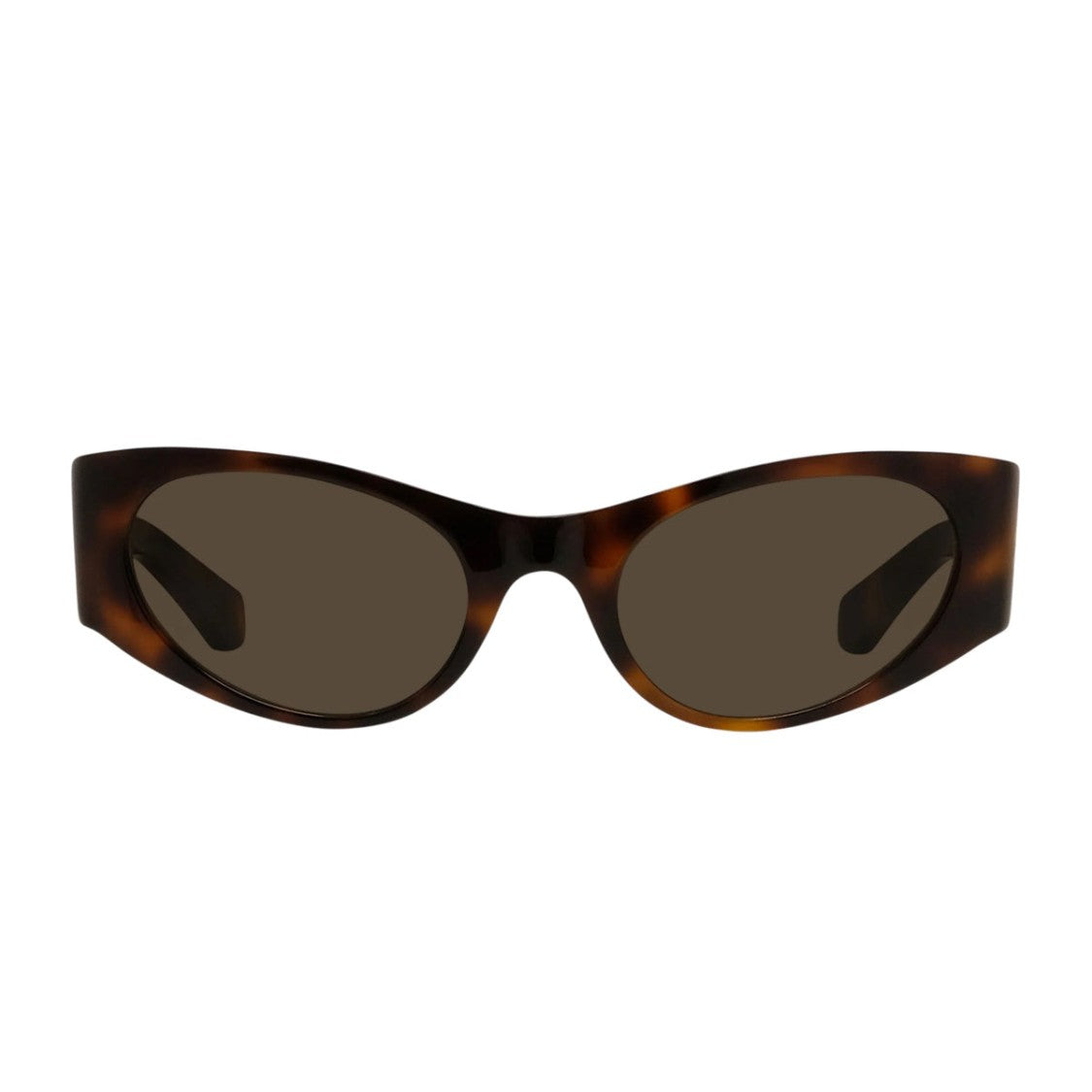 Loewe Havana Retro Oval Acetate Sunglasses