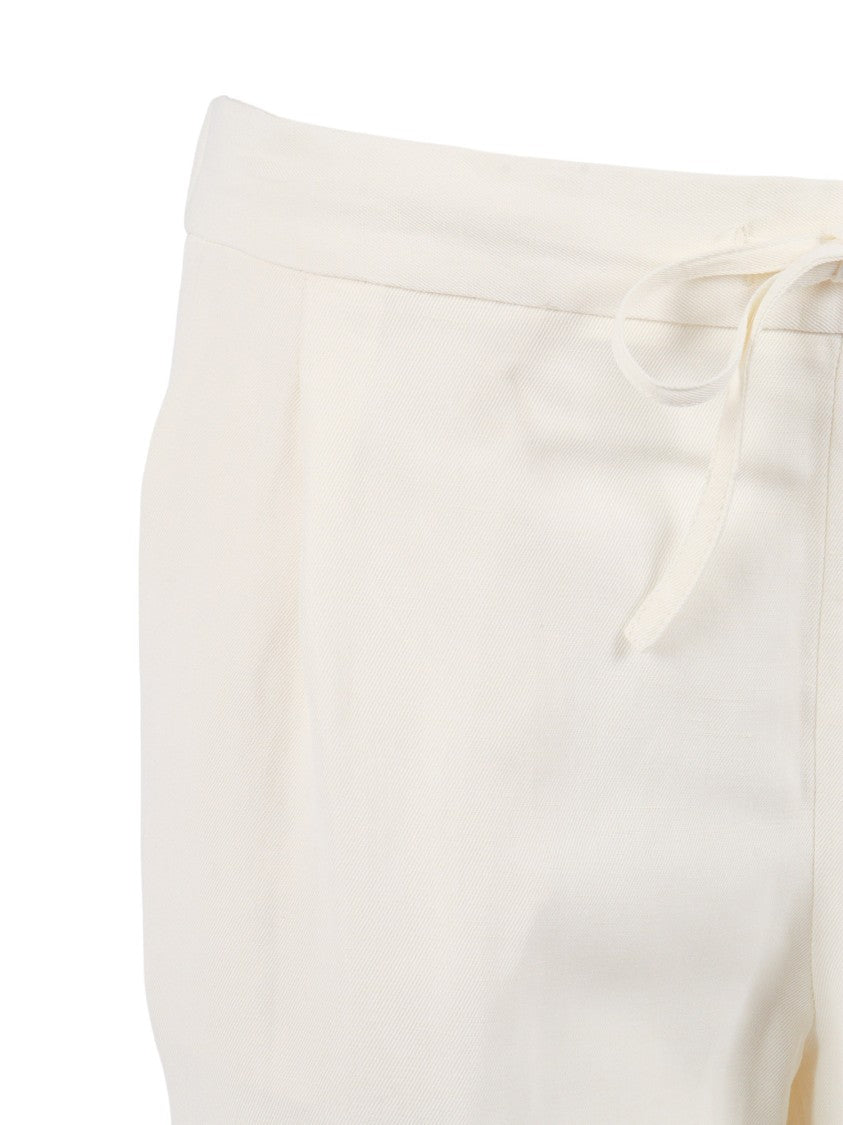 Fabiana Filippi Burro Fluid Linen Viscose Sweatpants