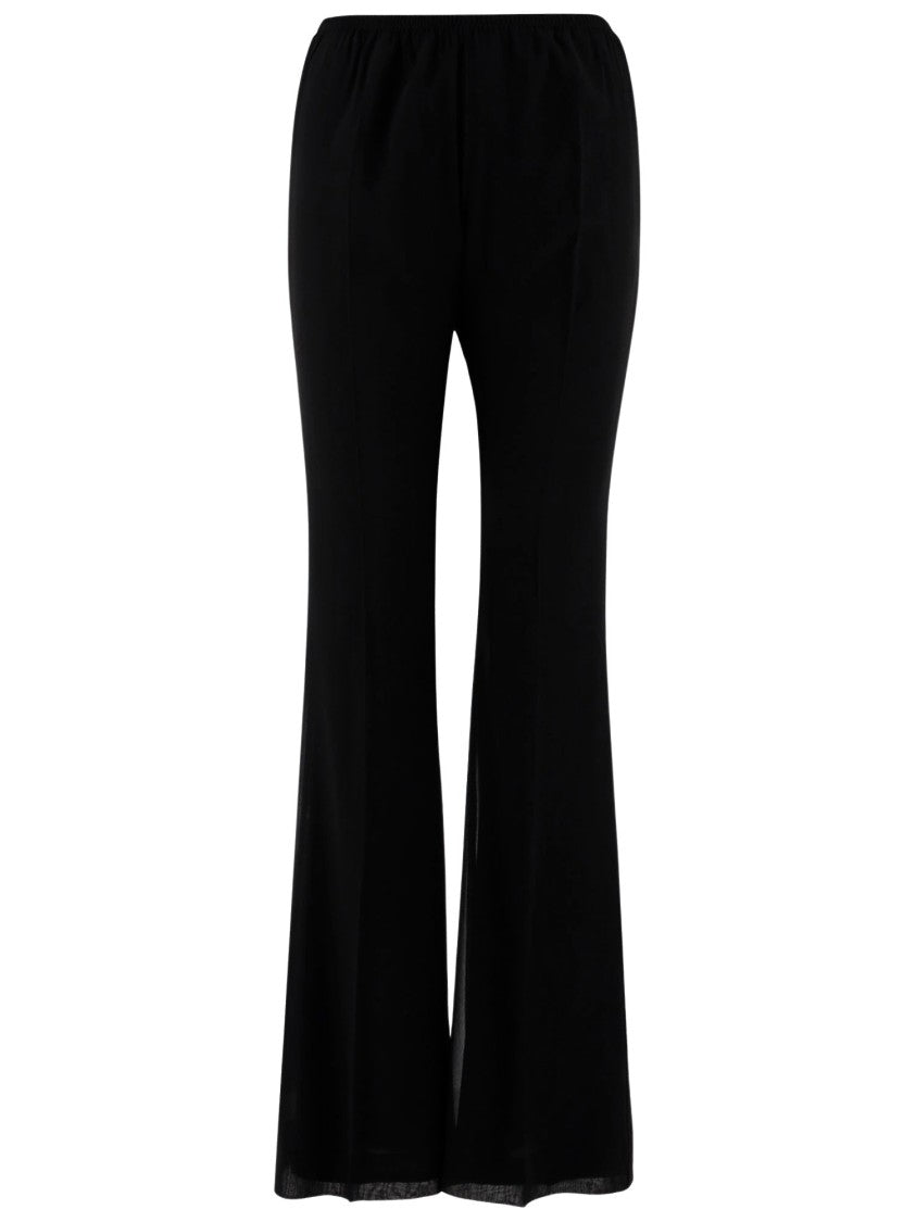 Sportmax Stretch Silk Runaway Pants