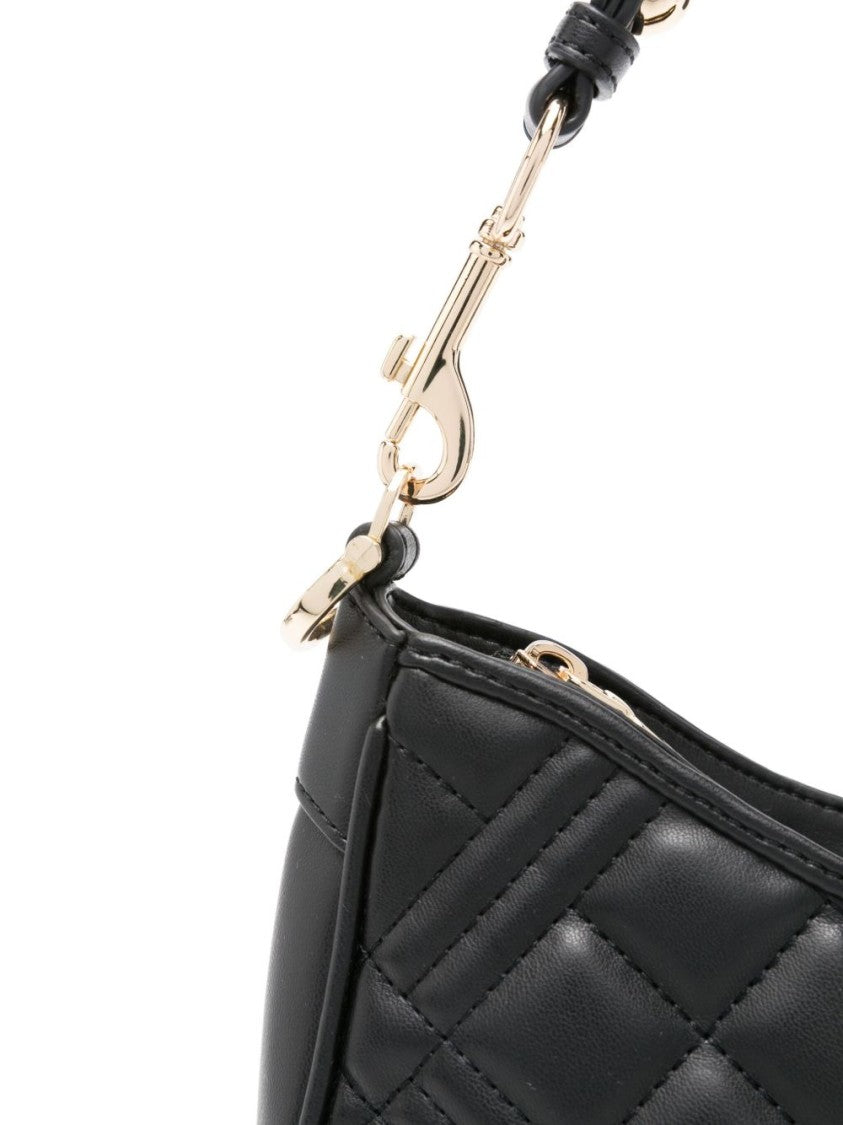 Love Moschino Quilted Shoulder Bag With Gold-Tone Accents