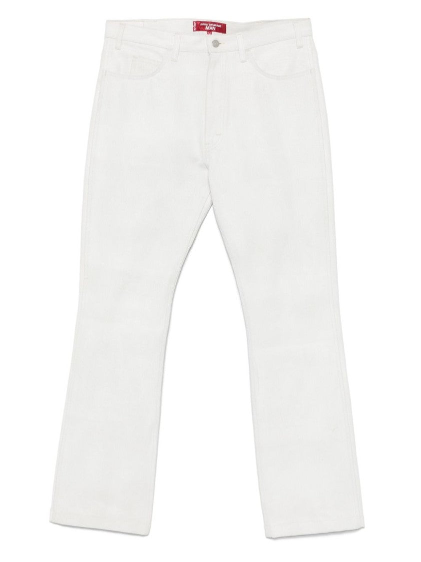 Junya Watanabe Straight-Fit White Denim Jeans