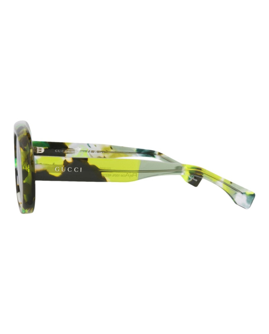 Gucci Aviator-Frame Recycled Acetate Sunglasses