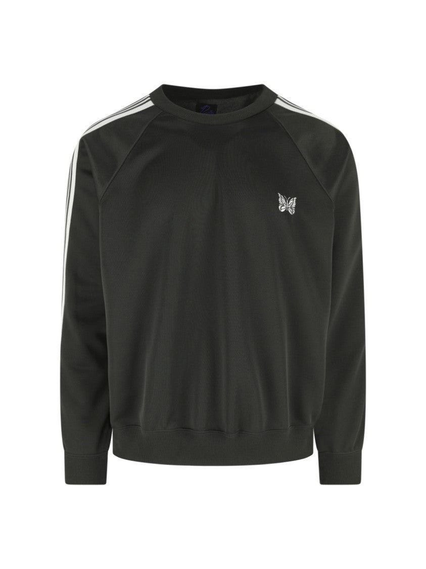 Needles Dark Brown Poly Smooth Butterfly Sweatshirt