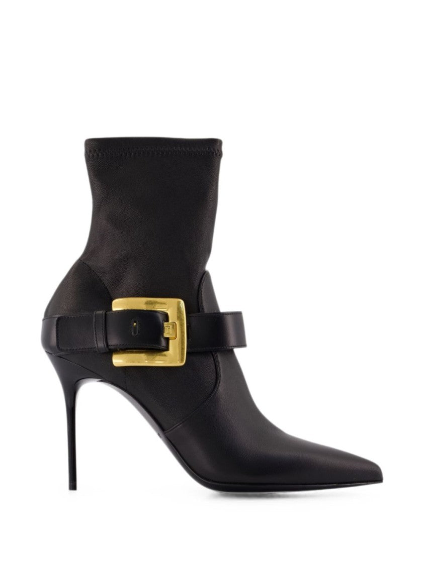Balmain Ankle Boots With Pointed Toe
