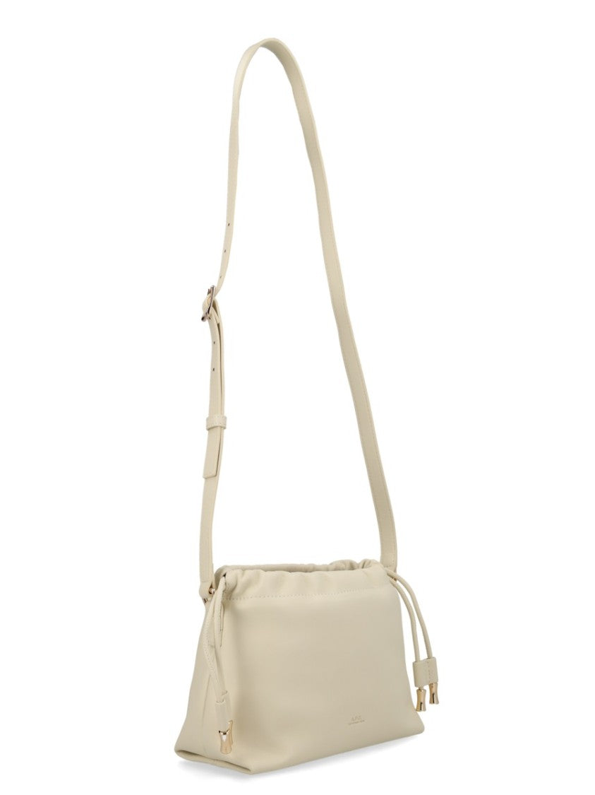 A.P.C. Ninon Mini Gathered Side Knots Handbag
