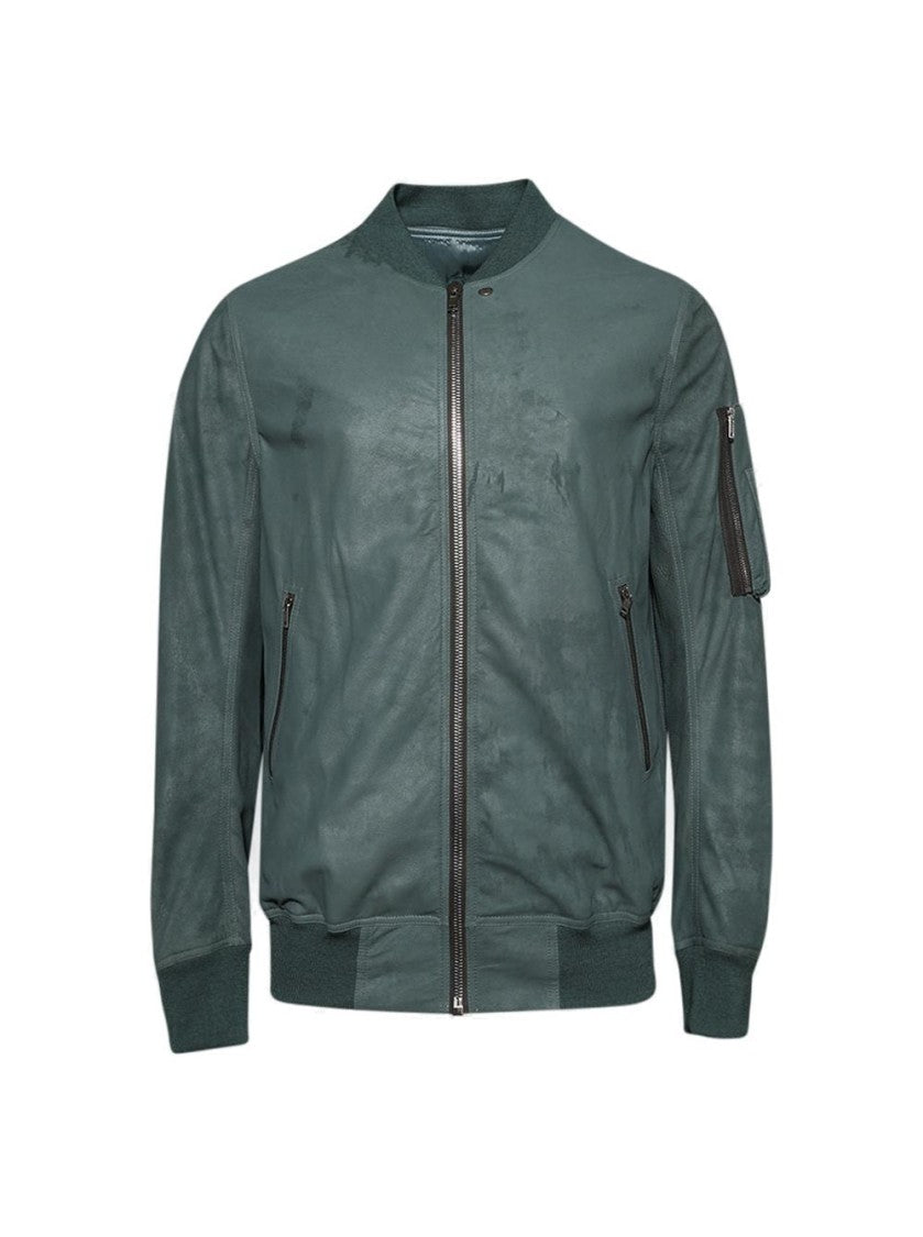 Rick Owens Classic Flight Bomber Jacket Mouthwash