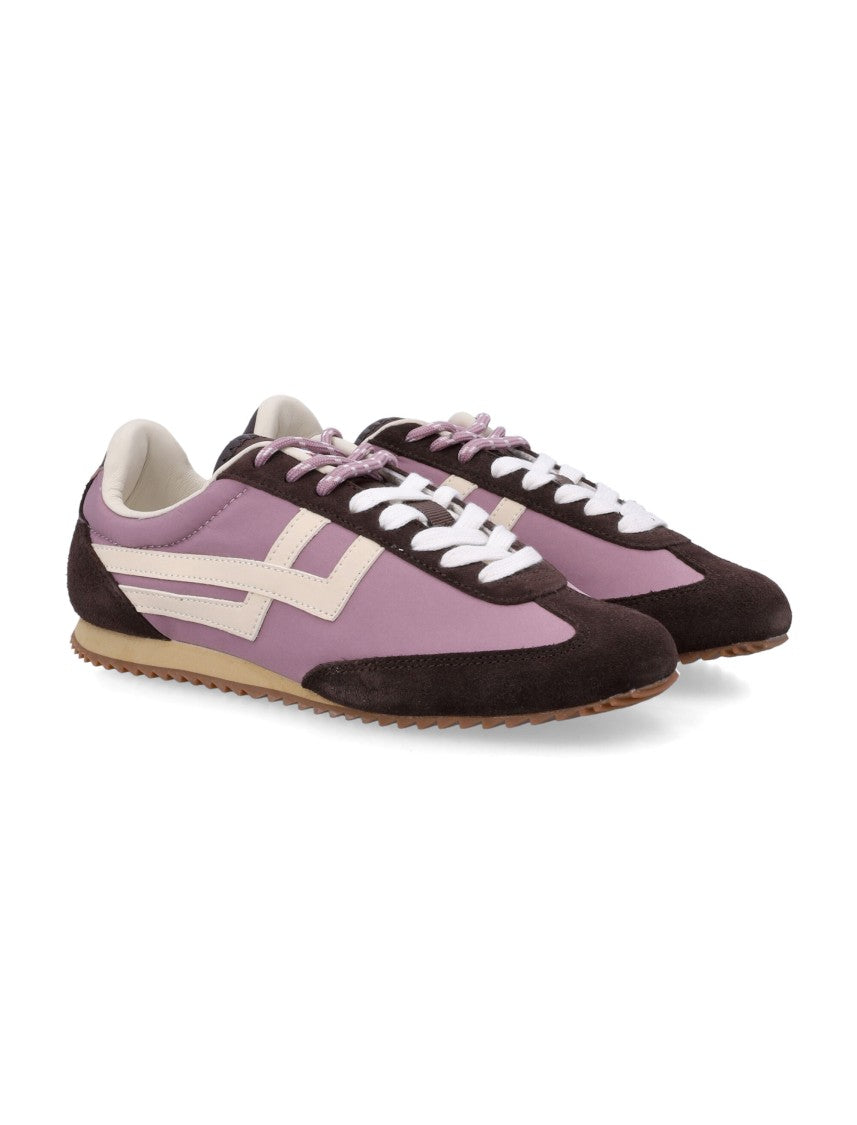 Pro-Keds Racer 77 Purple Contrasting Stripe Sneakers