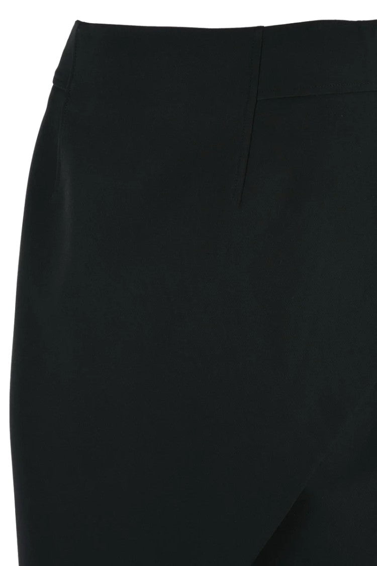 Liu Jo Black Asymmetrical Pencil Skirt