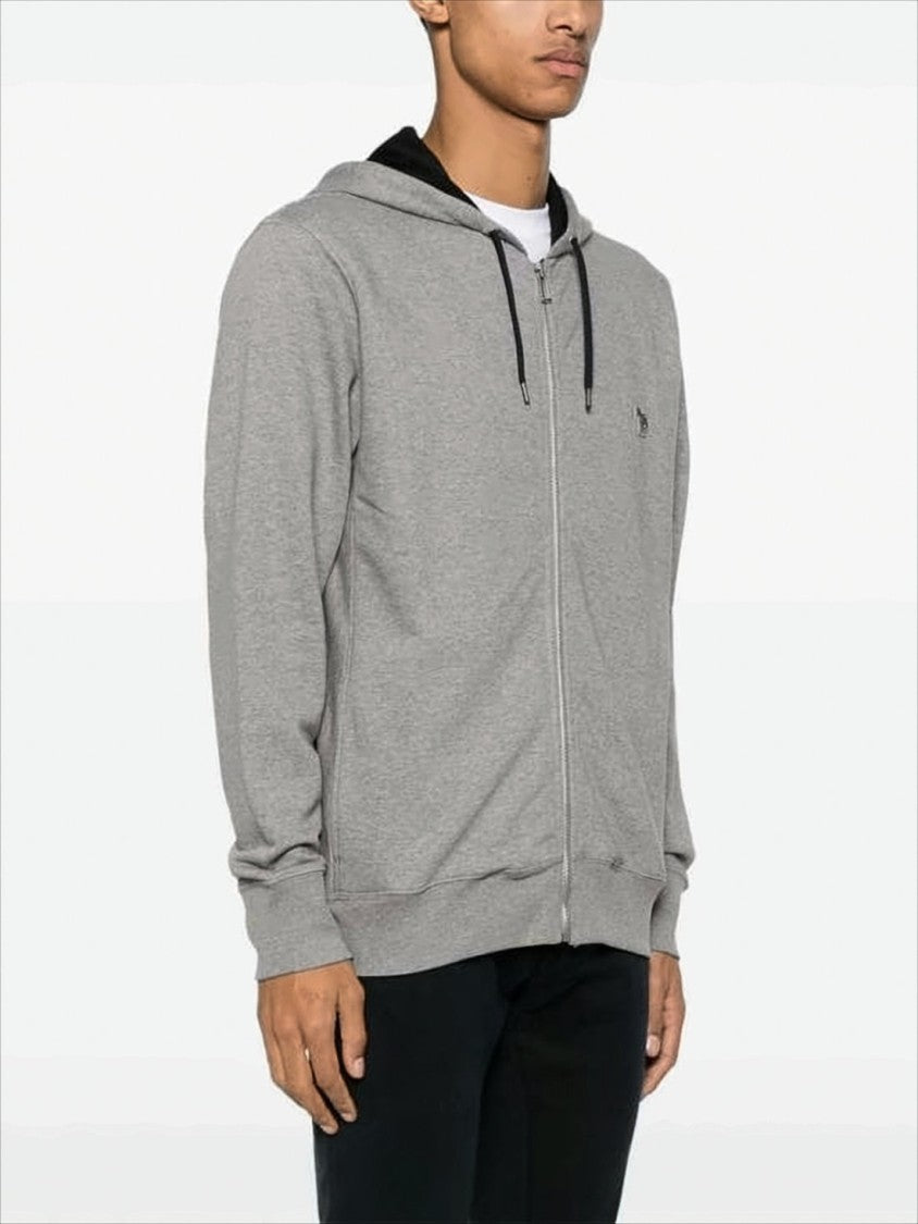 Paul Smith Classic Zip-Up Hoodie With Subtle Logo Embroidery