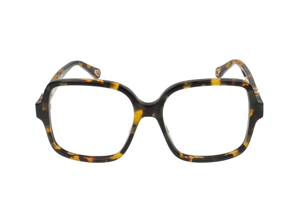 Chloé Havana Ch0335o Acetate Square Eyeglasses