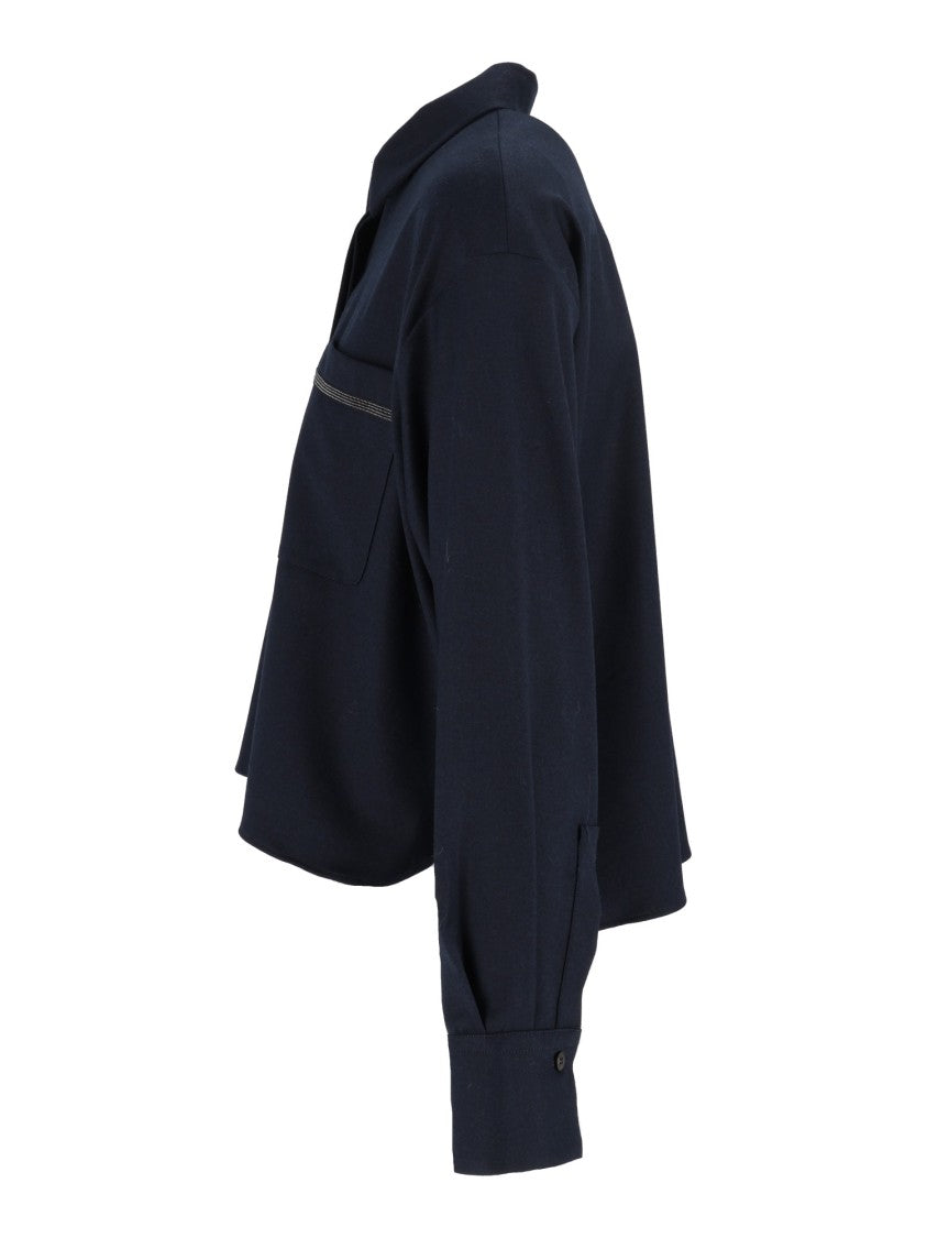 Antonelli Firenze Cropped Boxy Shirt