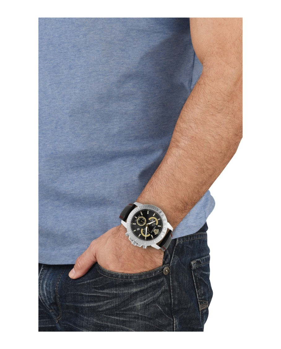 Versace New Chrono Strap Watch