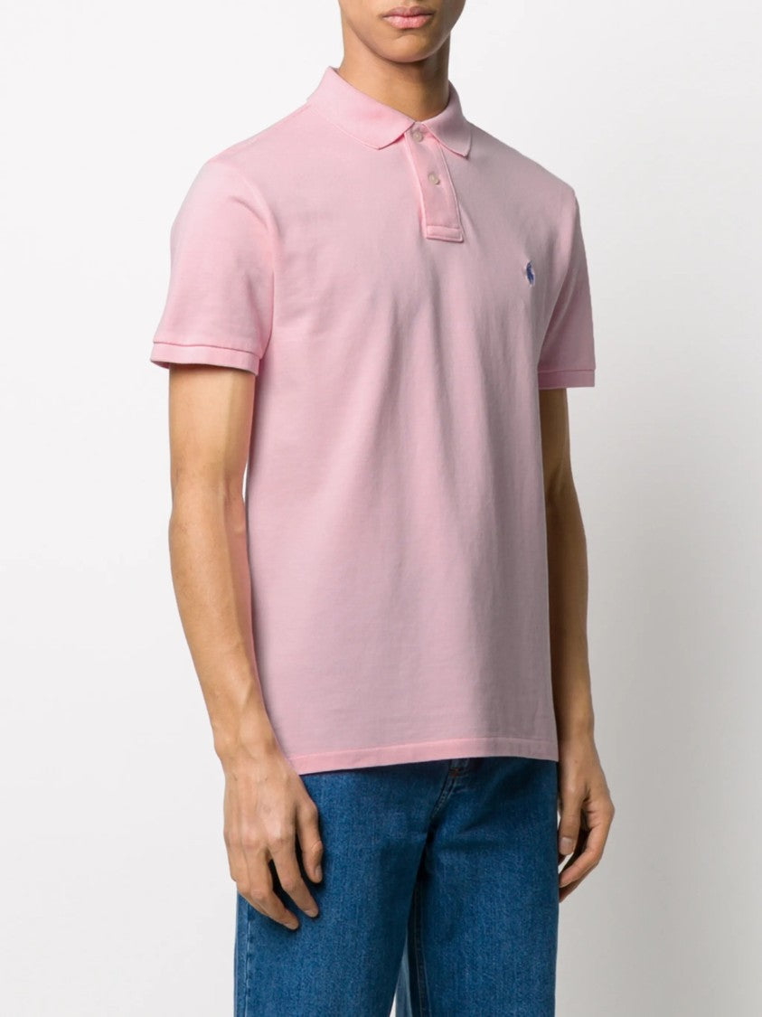 Polo Ralph Lauren Soft Pink Polo Shirt Traditional Collar