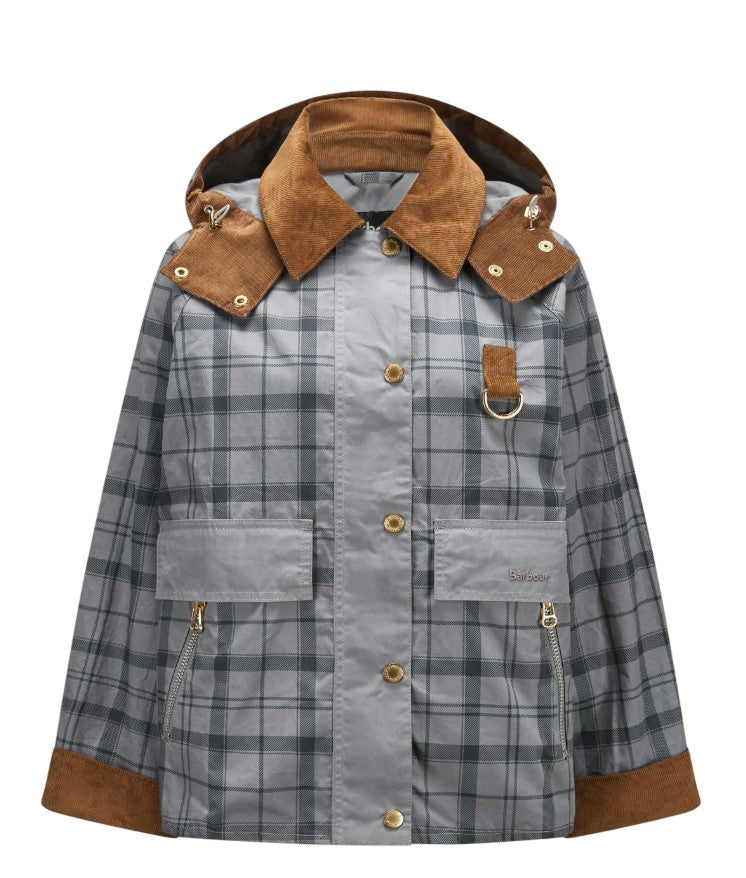 Barbour Carnforth Tartan Hooded Casual Jacket