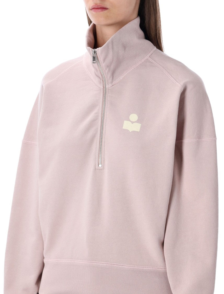 Isabel Marant Étoile Ross Half-Zip Fleece Sweater