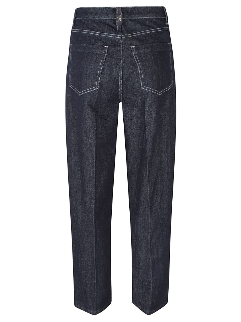 Fabiana Filippi Diamond Denim Barrel Jeans