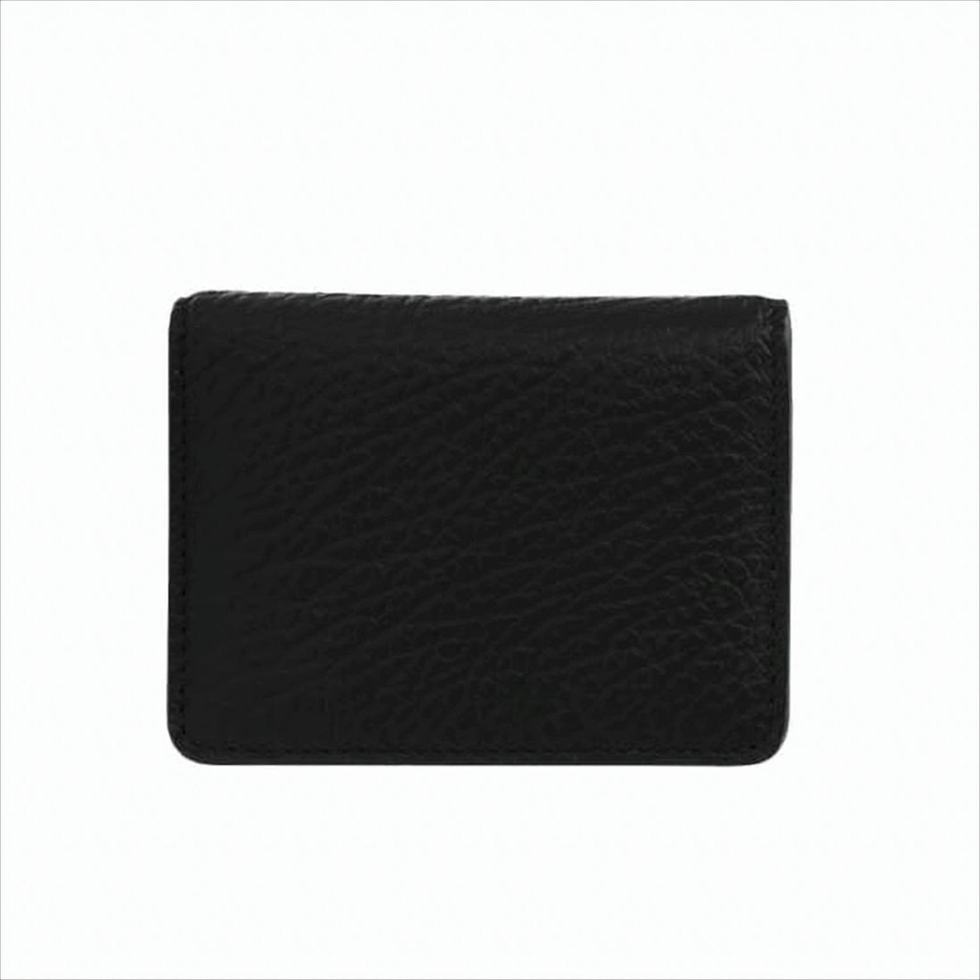 Maison Margiela Rectangular Wallet In Textured Calf Leather