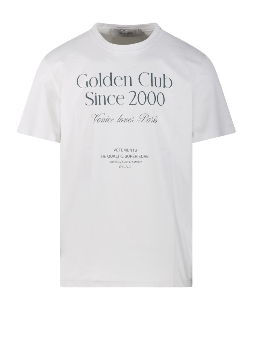 Golden Goose Journey M`S T-Shirt With Print