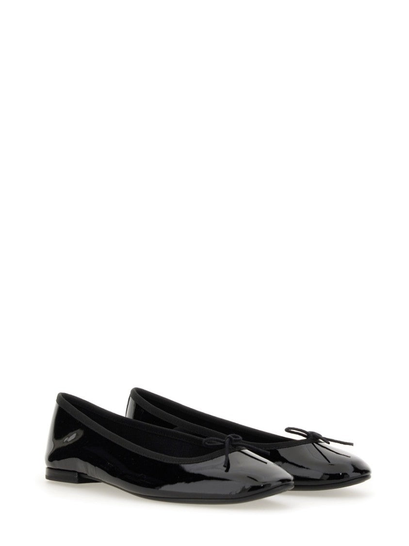 Repetto Lili Glossy Patent Bow Ballet Flats