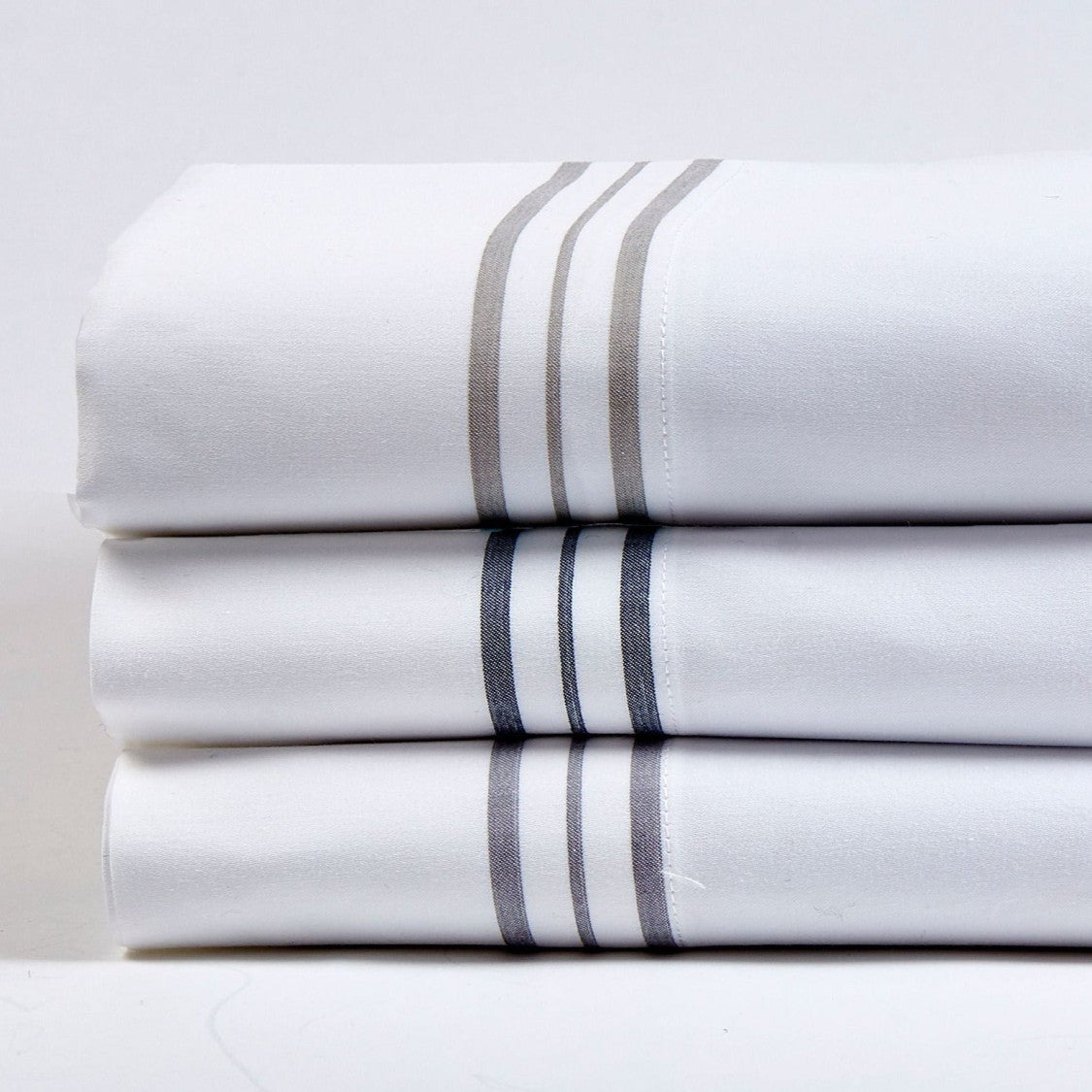 Ann Gish Hem Stripe Sheet Set