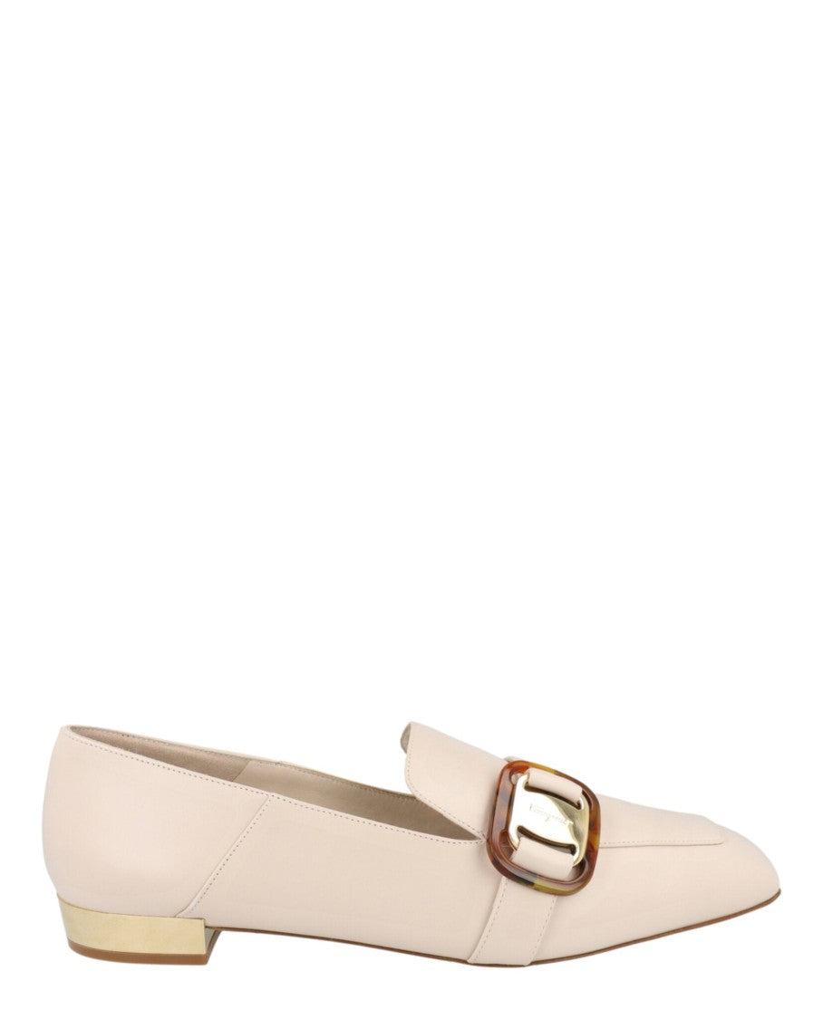 Ferragamo Wang Leather Loafer