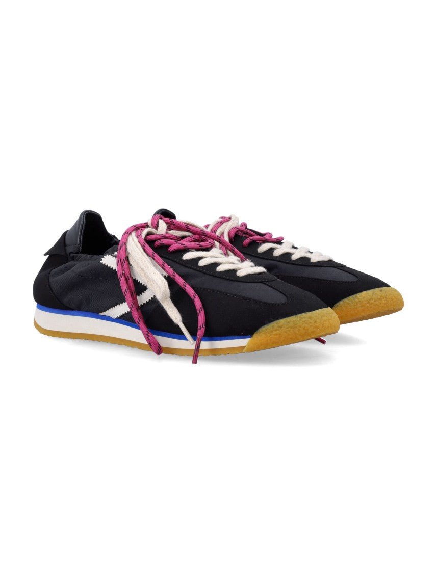 Puraai Vegan Leather Double Lacing Sneakers